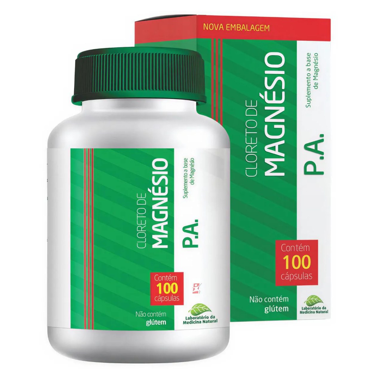 Cloreto Magnesio Pa P.a 100 Capsulas - Medinal