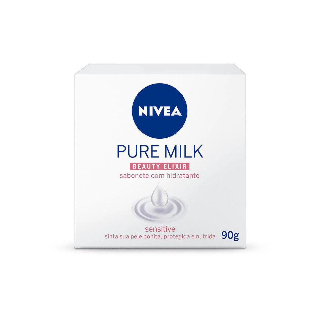 Sabonete em Barra Nivea Pure Milk Sensitive 90g