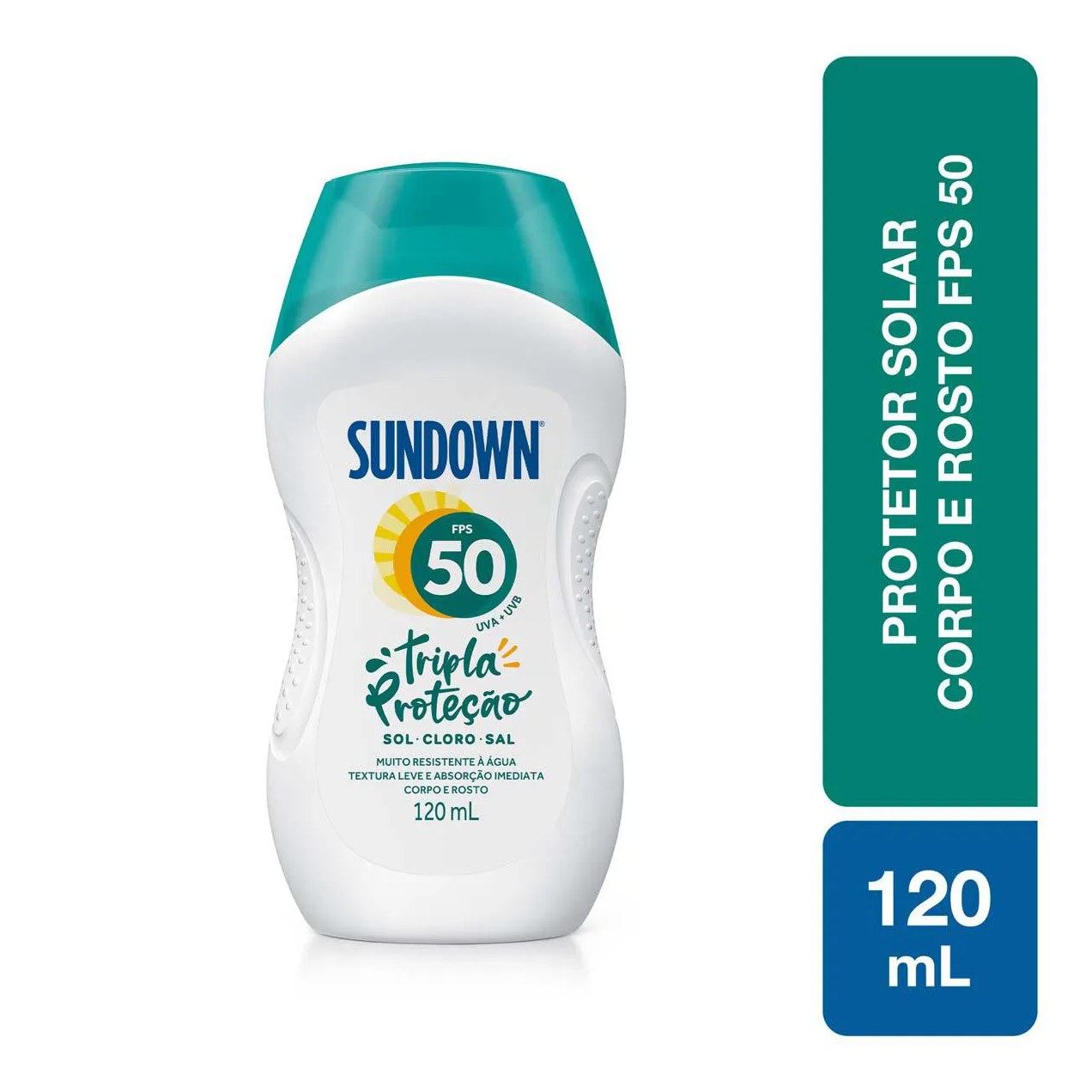 Protetor Solar Corporal Loção FPS 50 Sundown 120ml