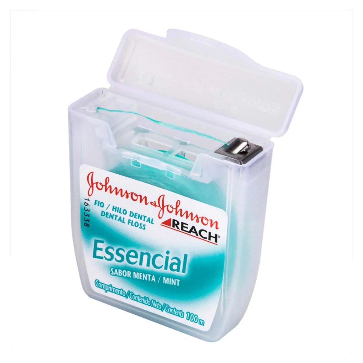 Fio Dental Johnson's Reach Essencial Sabor Menta 100 metros