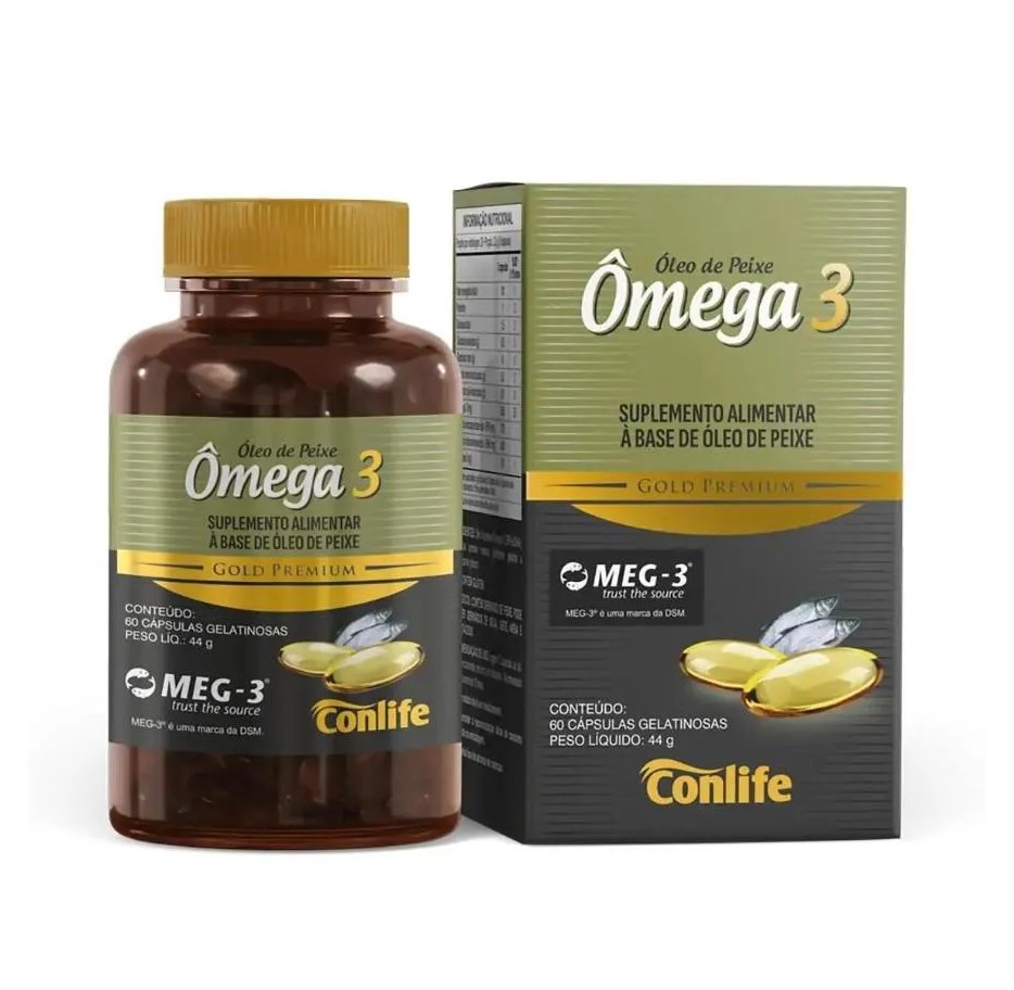 Omega 3 Ifos 1000 Mg C/60 Caps Gelatinosa Conlife - Mcg