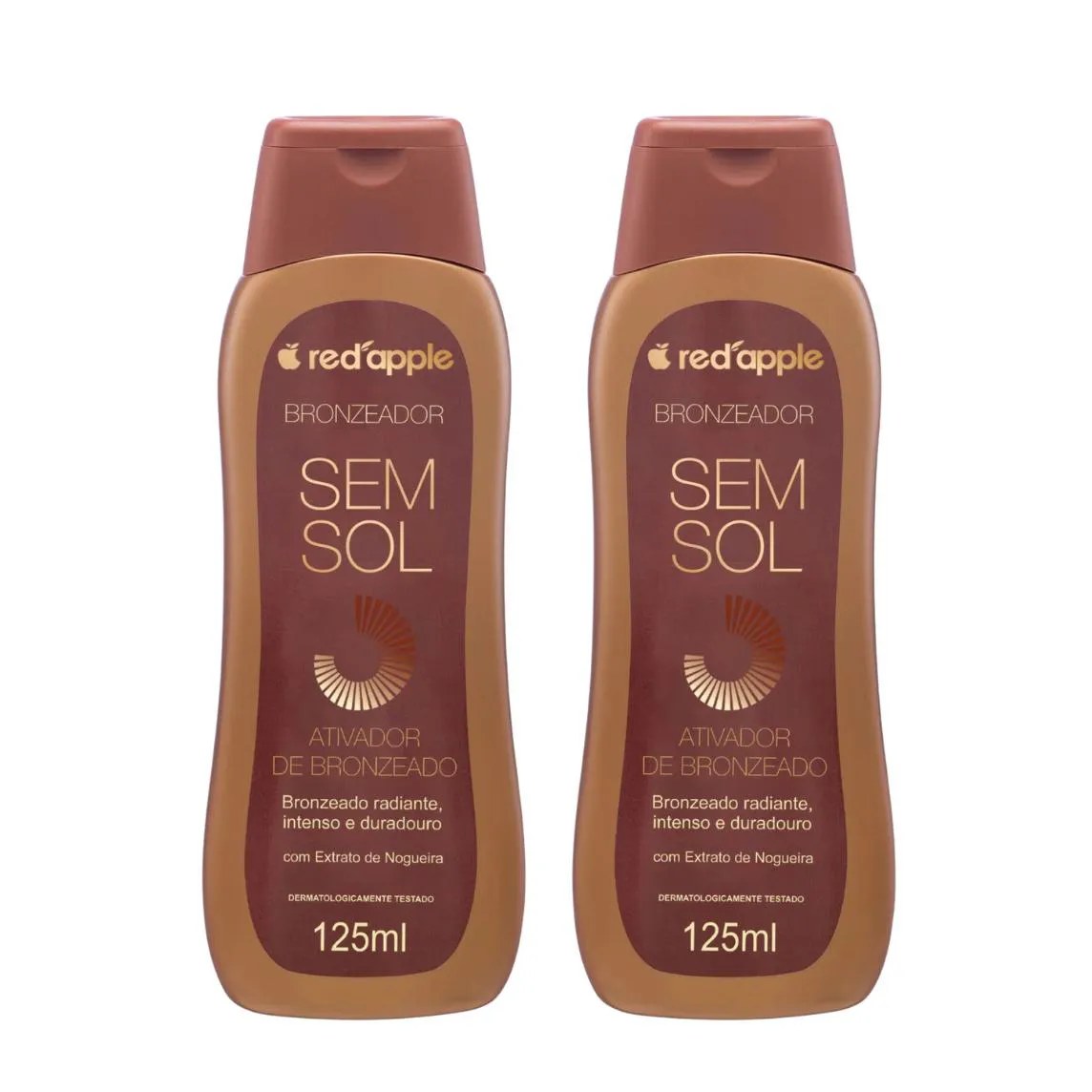Kit C2 Bronzeador sem Sol 125Ml - Red Apple