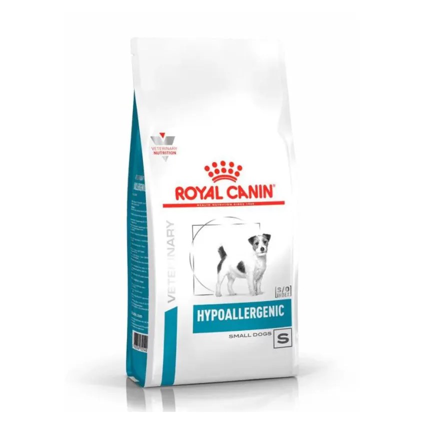Ração Royal Canin Dieta Veterinária Hipoalergênica Small Dog para Cães Adultos de Pequeno Porte 7,5Kg