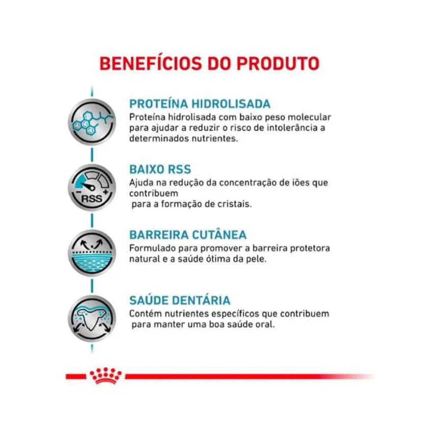 Ração Royal Canin Dieta Veterinária Hipoalergênica Small Dog para Cães Adultos de Pequeno Porte 7,5Kg