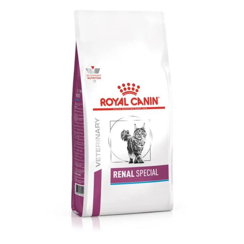 Ração Royal Canin Dieta Veterinária Renal Special para Gatos com Doenças Renais 1,5Kg