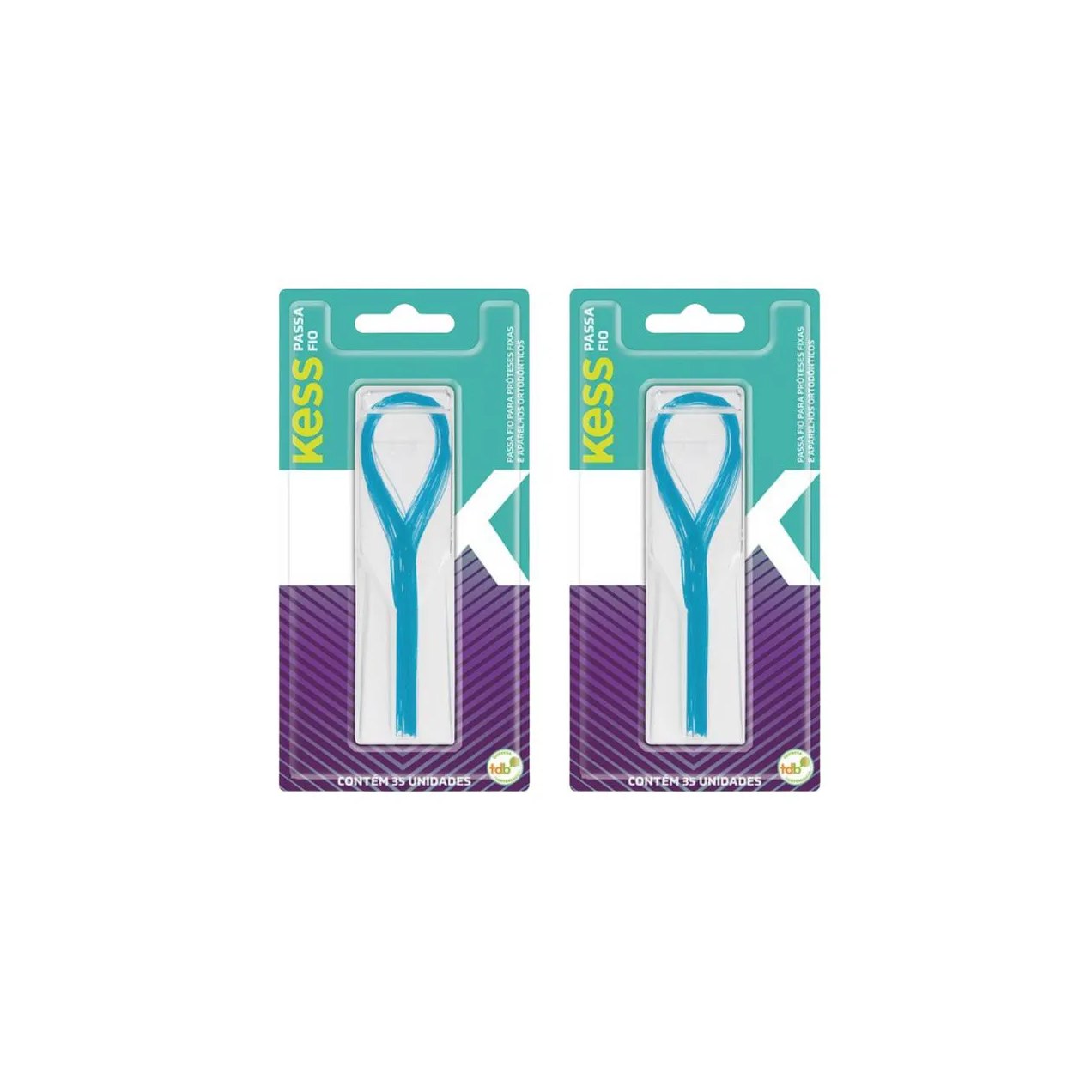Kit 2 Passa Fio Profissional 35Un - Kess