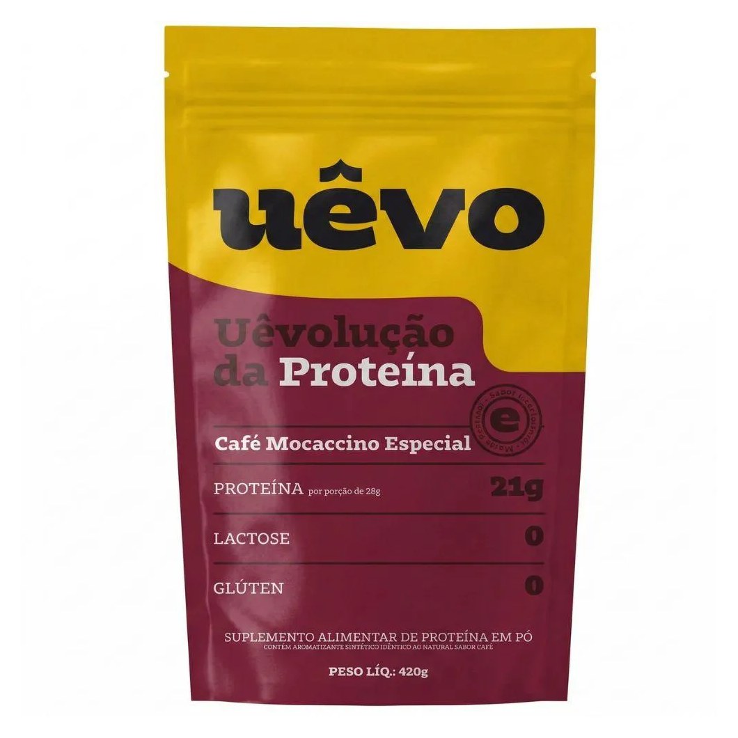 Proteina Ovo Uevo Cafe Mocaccino 420G - Uevo