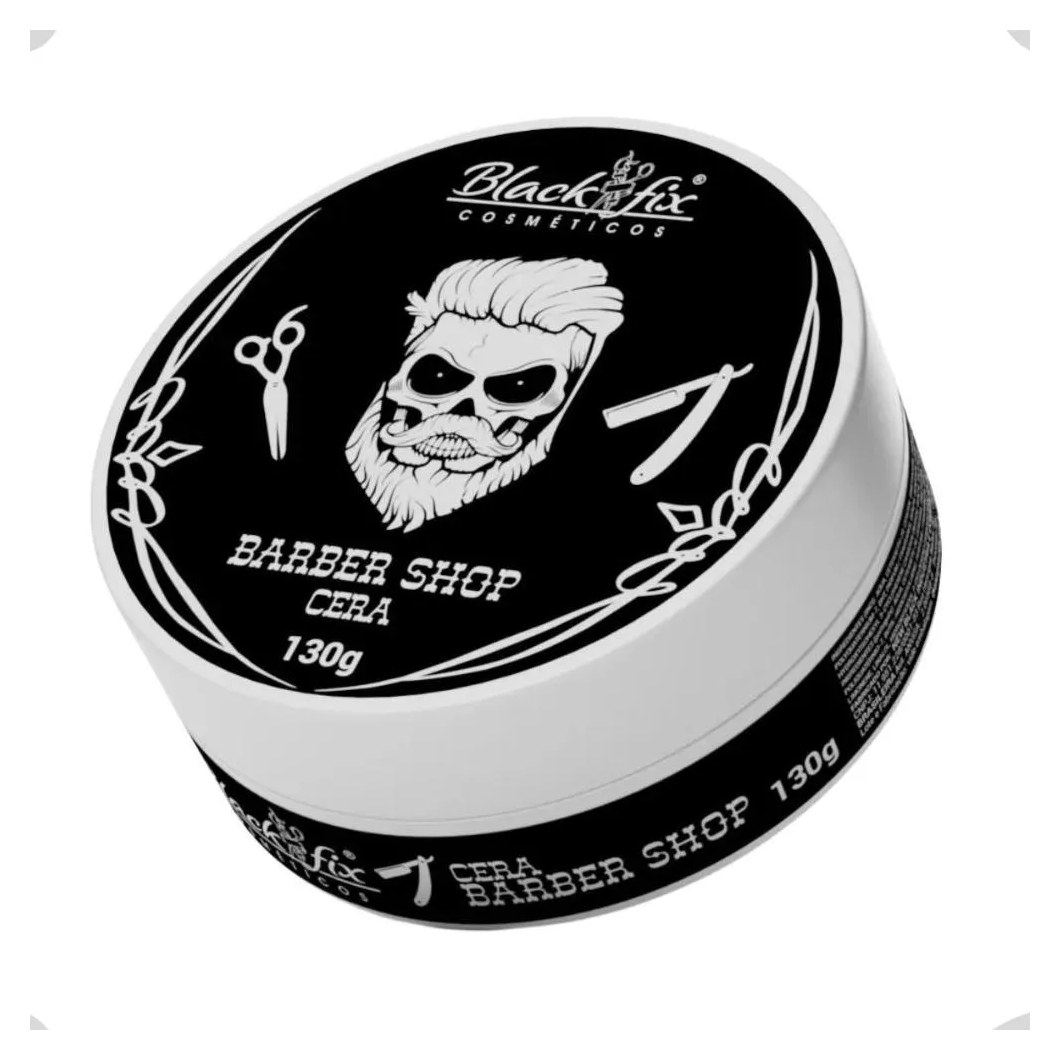 Cera Barber Shop Black Fix Modeladora 130G