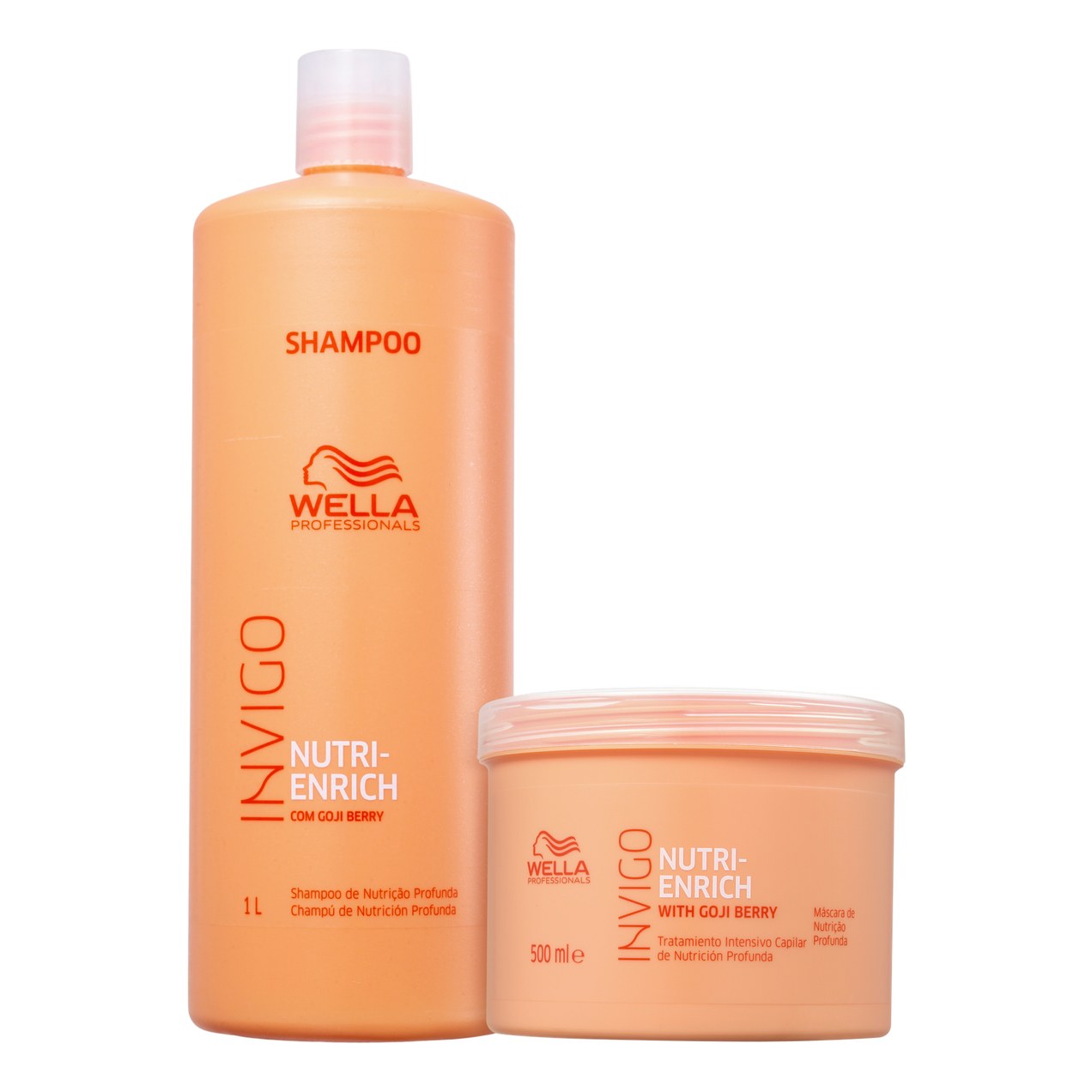 Kit Wella Professionals Invigo Nutri-Enrich Super Salon (2 Produtos)