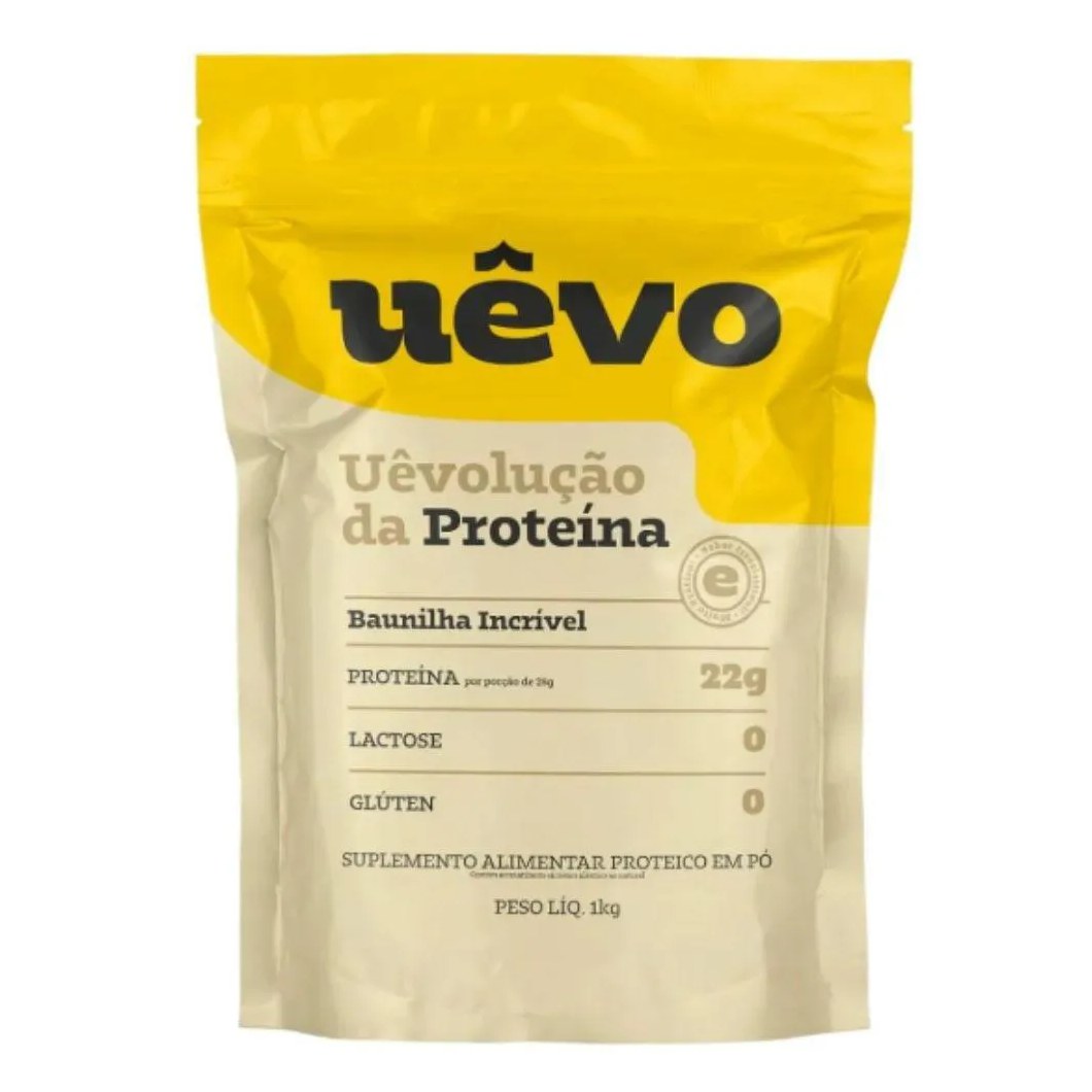 Proteina Ovo Uevo Baunilha 1Kg - Uevo
