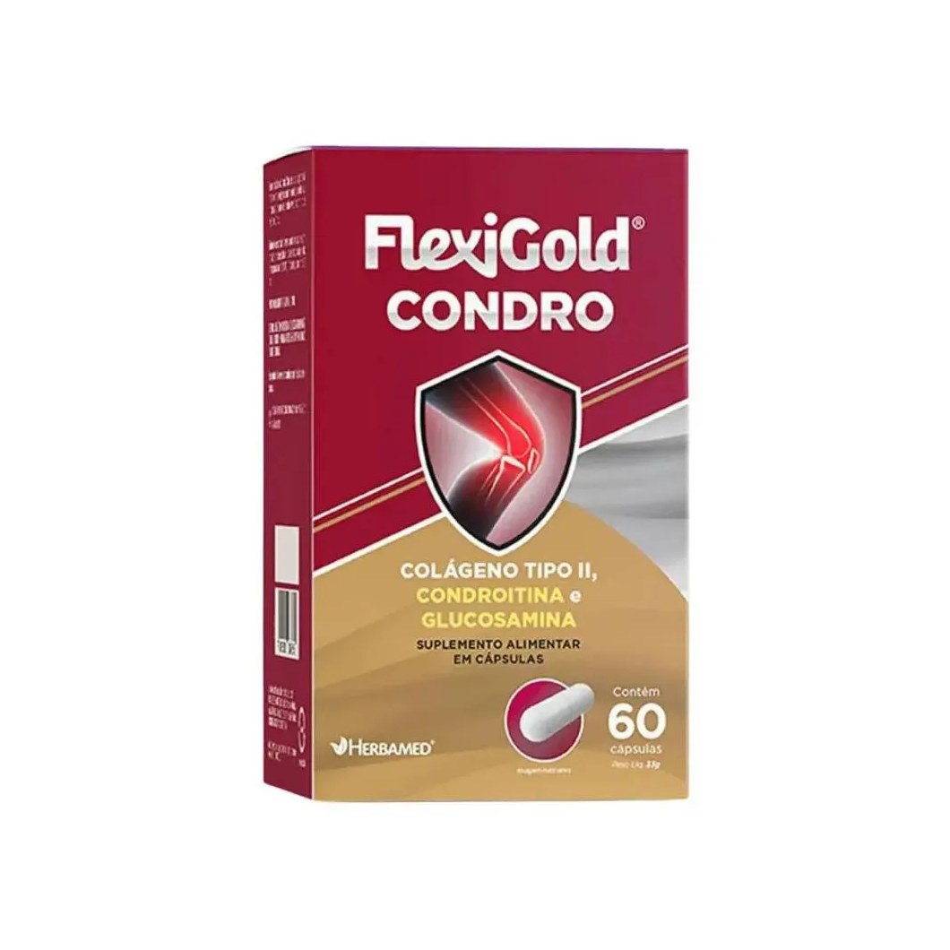 Flexigold Condro 60 Cápsulas - Herbamed