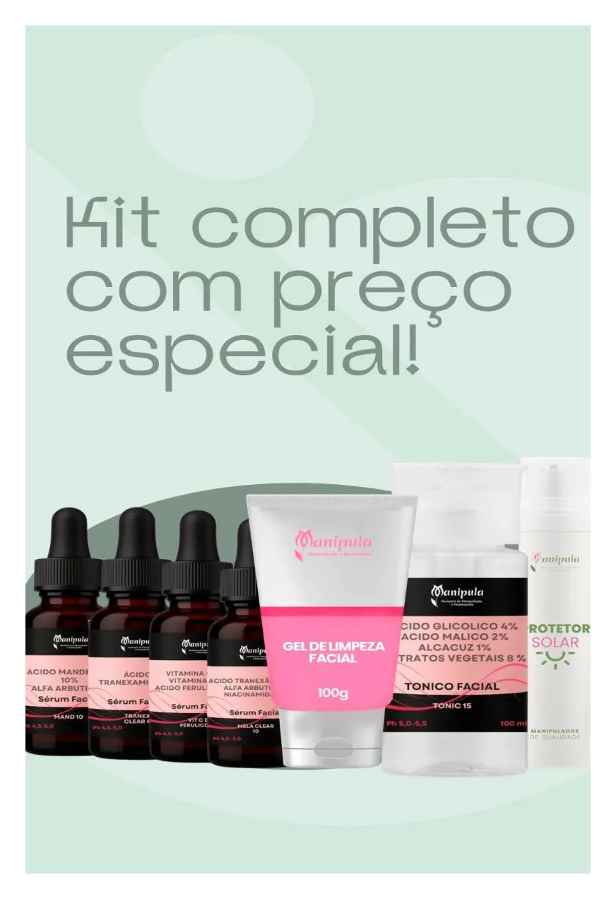 Kit Clareamento Avançado Skinlab - Quero Clarear Minha Pele!