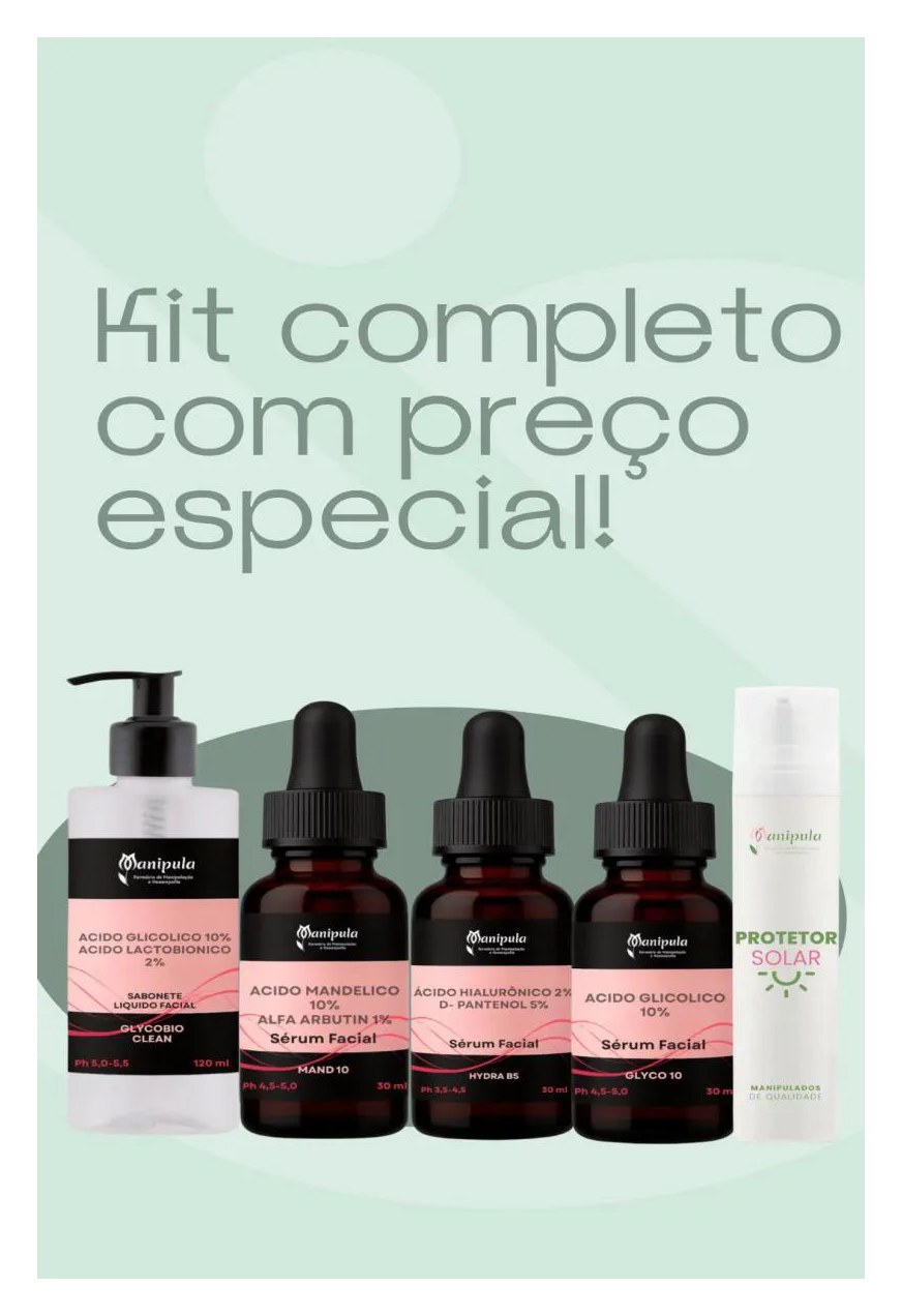 Kit Renovação da Pele - Renovar Minha Pele Agora!