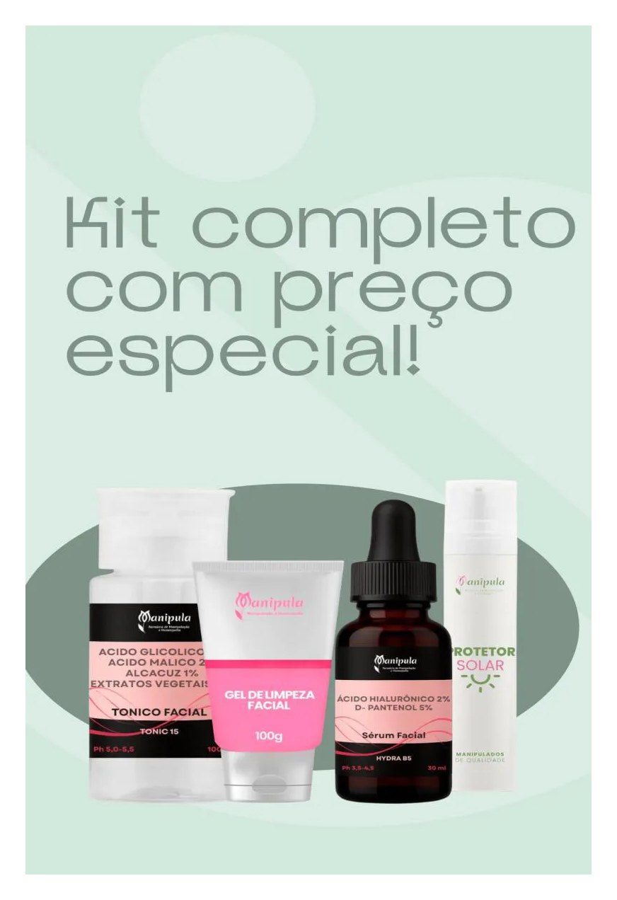 Kit Rotina Básica Skinlab - Quero Minha Rotina Completa!