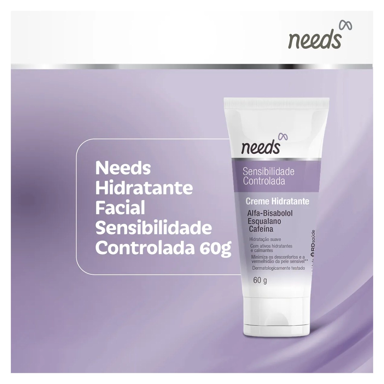 Creme Hidratante Facial Needs Peles Sensíveis 60g