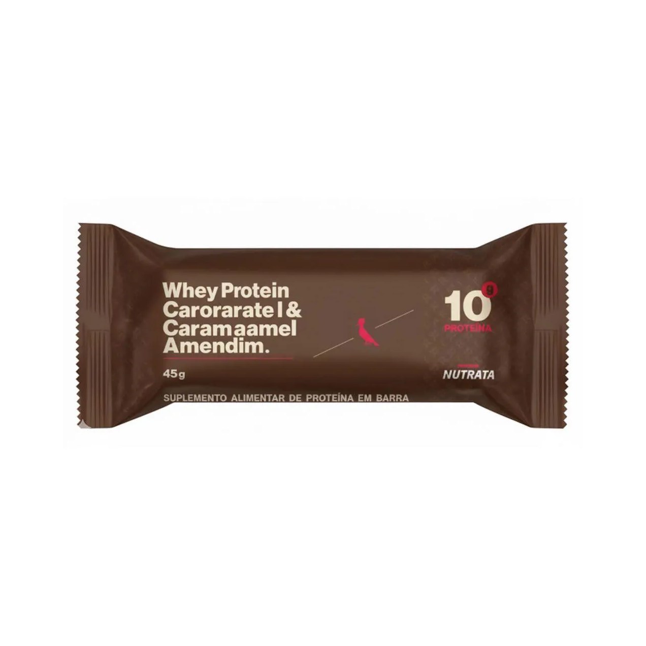 Barra Proteica Reserva - 1 Unidade 45G Caramel e Amendoim - Nutrata