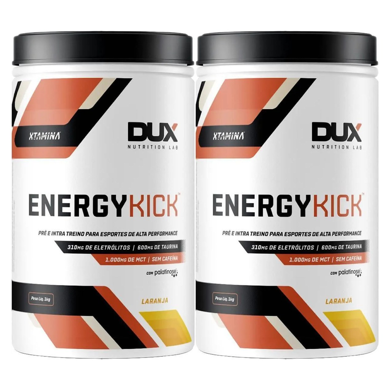 Kit 2X Energy Kick - 1000G Laranja - Dux Nutrition