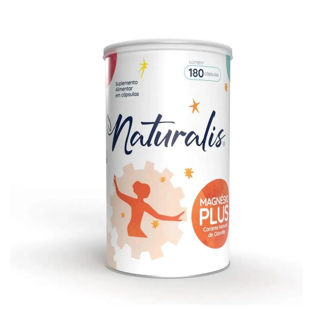 Magnésio Plus - 180 Cápsulas - Naturalis