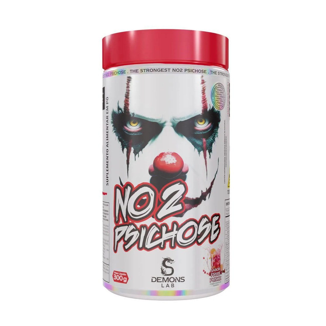 No2 Psichose - 300G Fruit Punch - Demons Lab