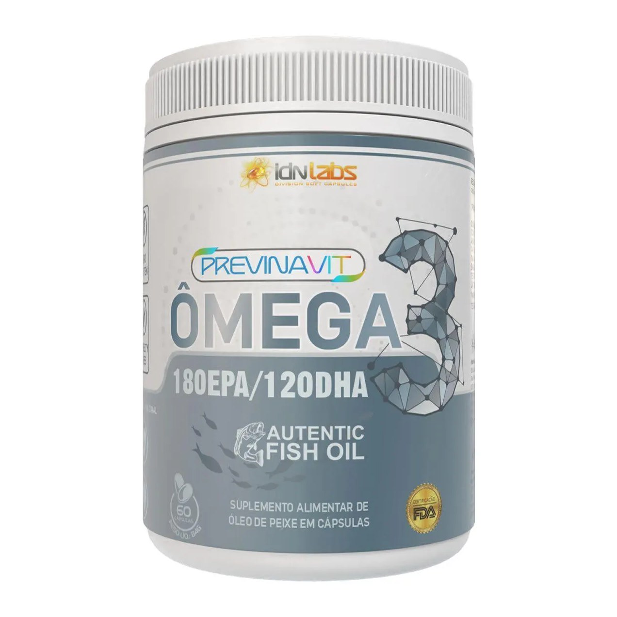 Ômega 3 - 60 Cápsulas Softgel - Idn Labs