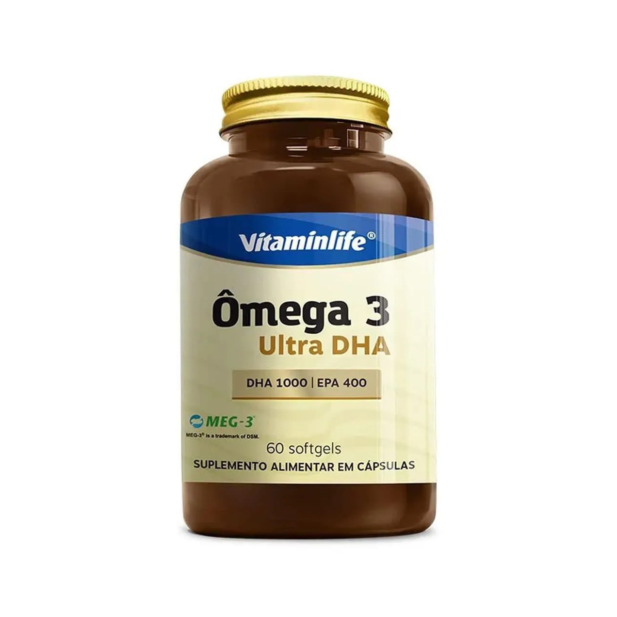 Ômega 3 Ultra Dha - 60 Softgels - Vitaminlife