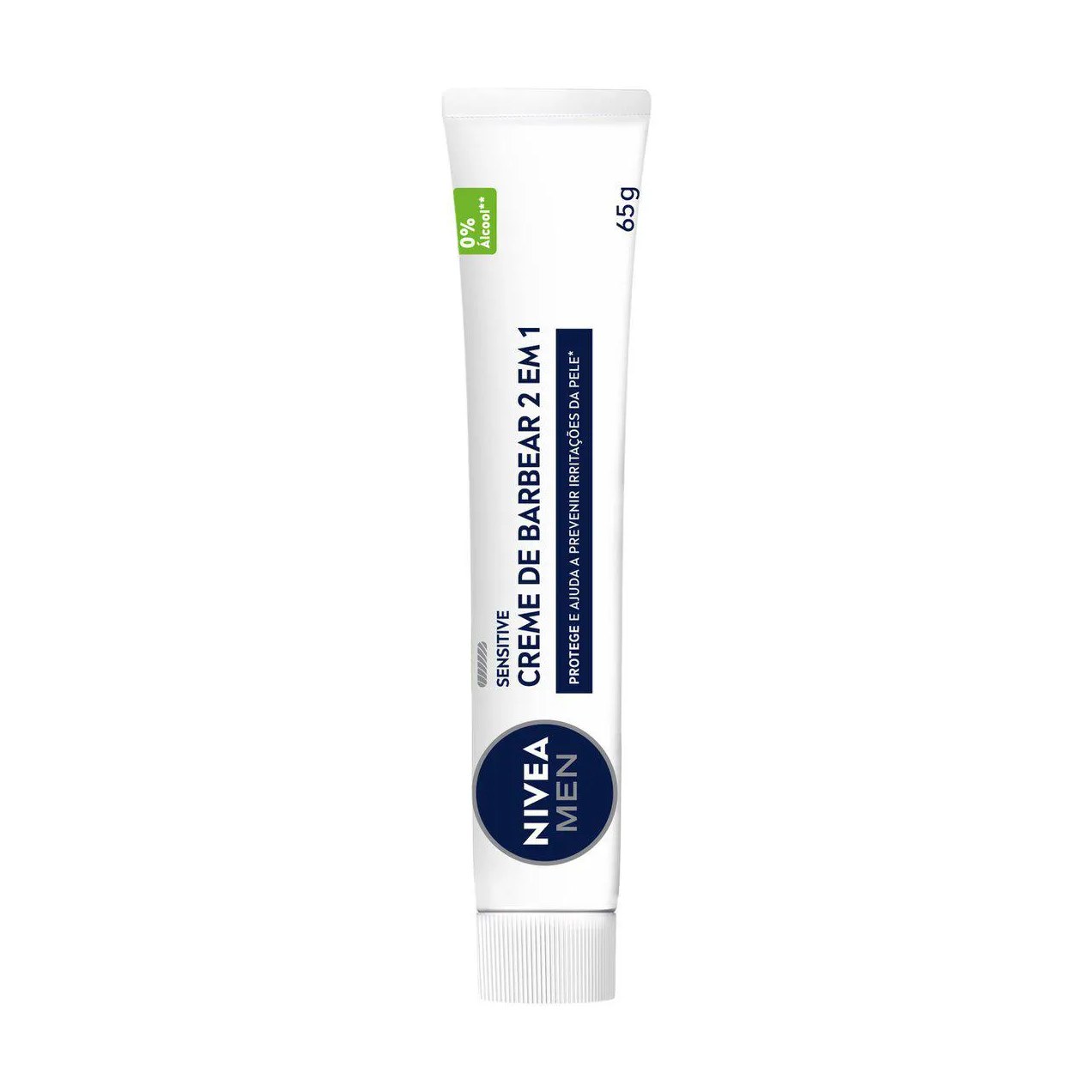 Creme de Barbear Nivea Men Sensitive 2 em 1 com 65g