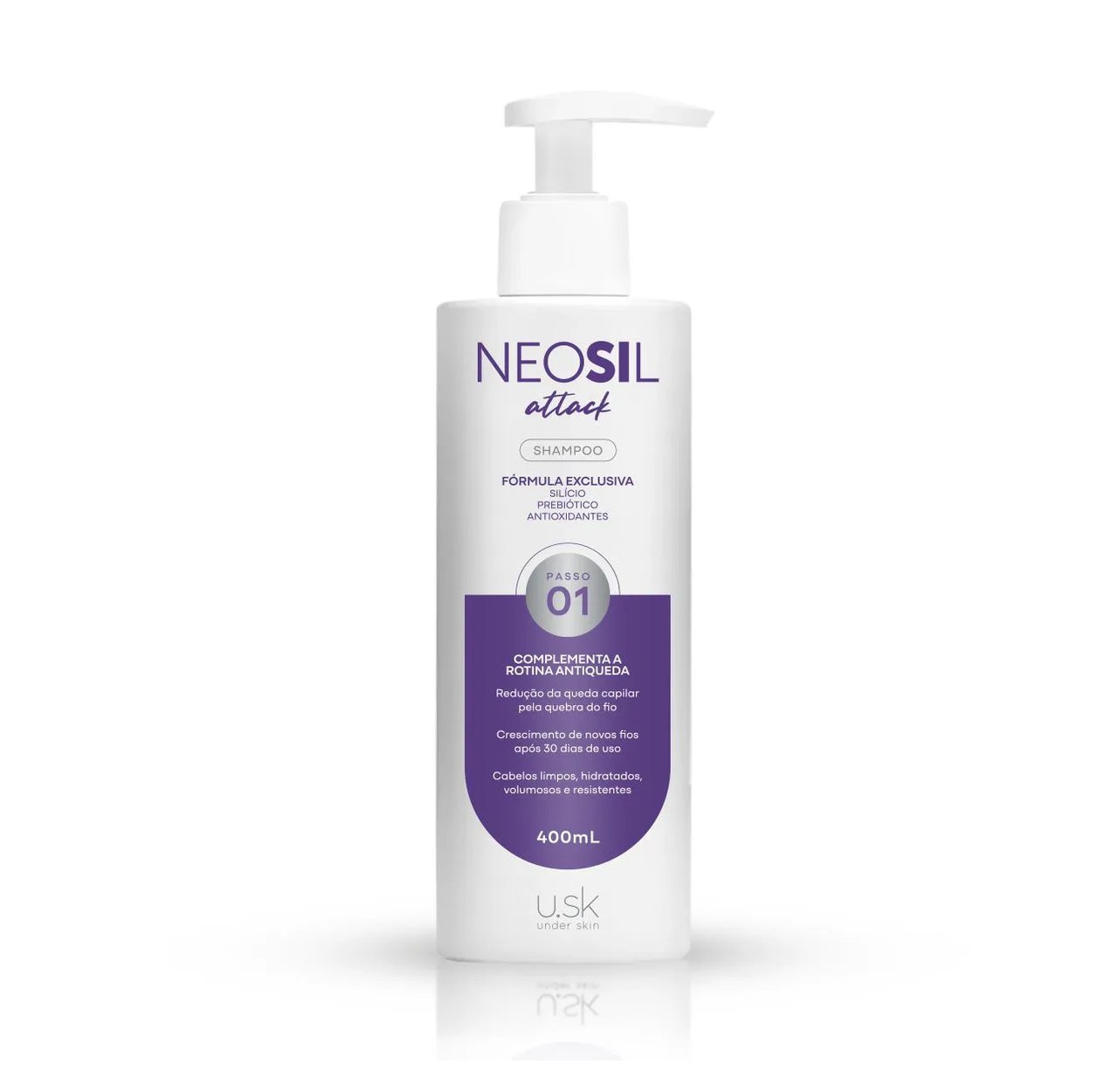 Shampoo Neosil Attack Antiqueda 400ml