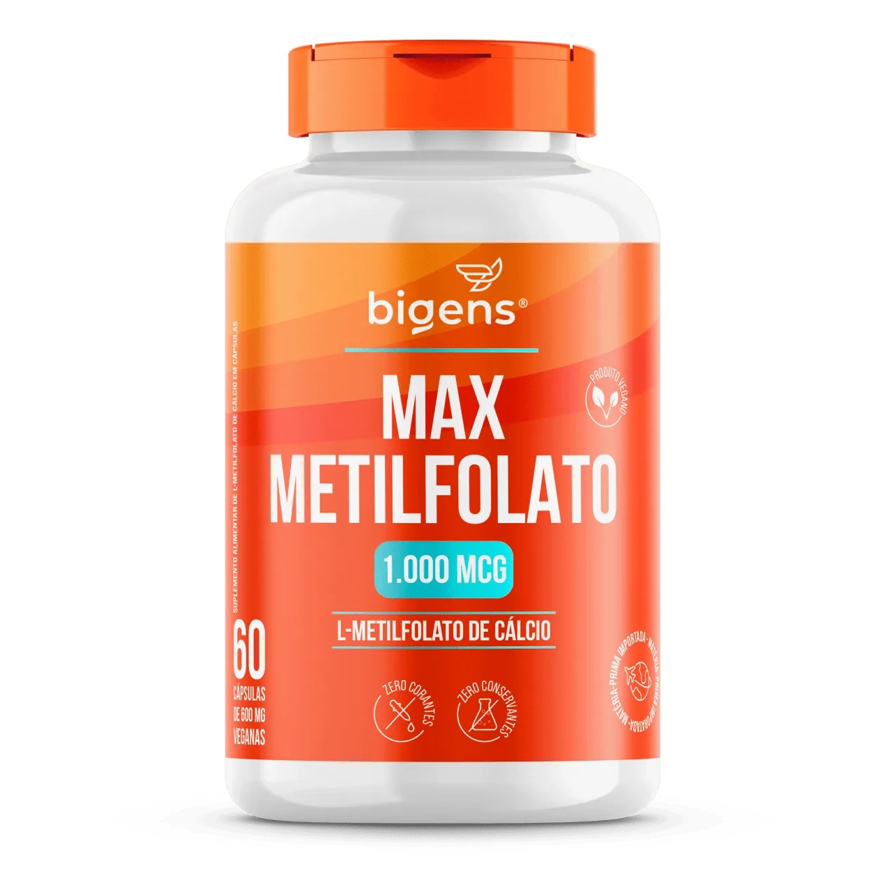 Max L-metilfolato Metilfolato 1000 60 Capsulas Bigens