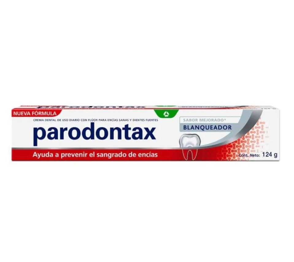 Parodontax Flúor Extra Branqueador Creme Dental 124G