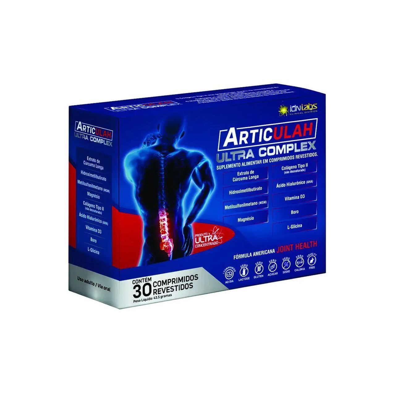 Articulah Ultra Complex - 30 Comprimidos - Idn Labs