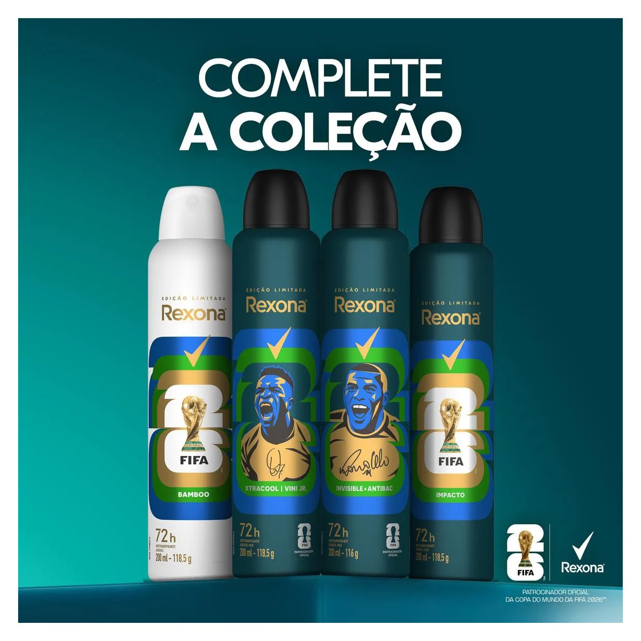 Desodorante Antitranspirante Aerosol Rexona Bamboo Feminino 72h 150ml
