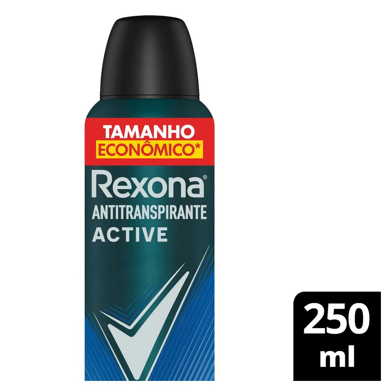 Desodorante Antitranspirante Aerosol Rexona Men Active Dry 72h 250ml