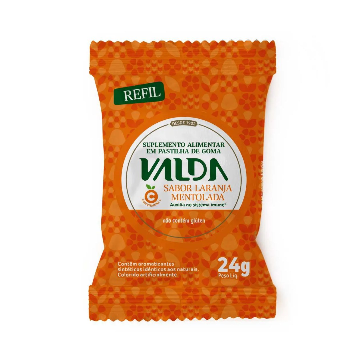 Chiclete Valda Diet Tablete 6 Unidades