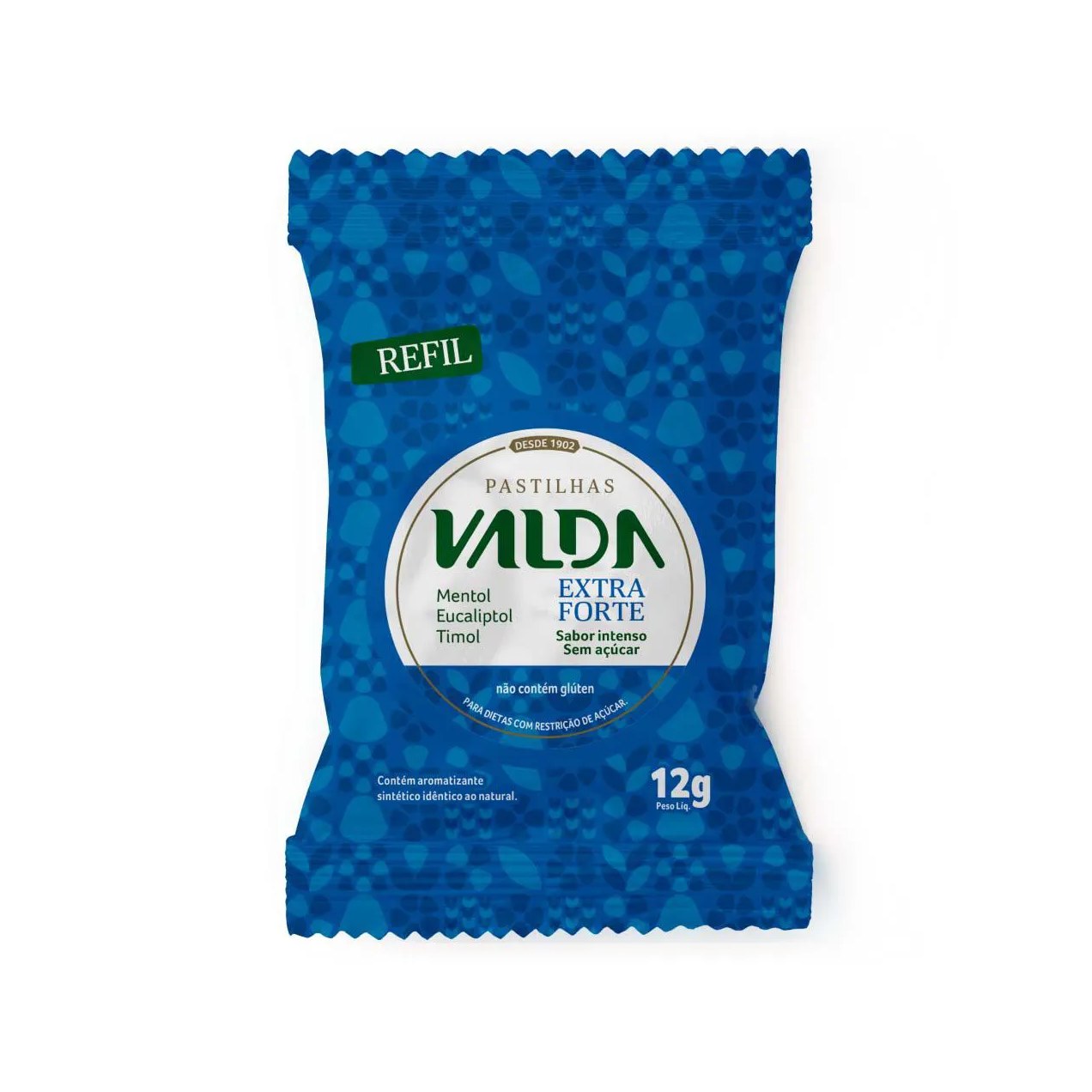 Pastilhas Valda Mais Sabor Própolis e Gengibre Sem Açúcar 12g