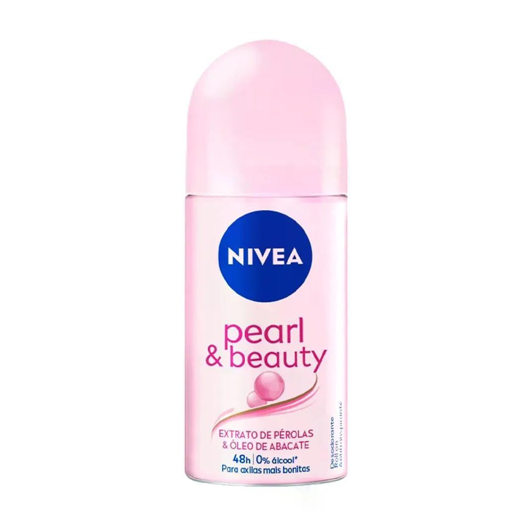 Desodorante Nivea Rollon Women Pearl Beauty 50Ml