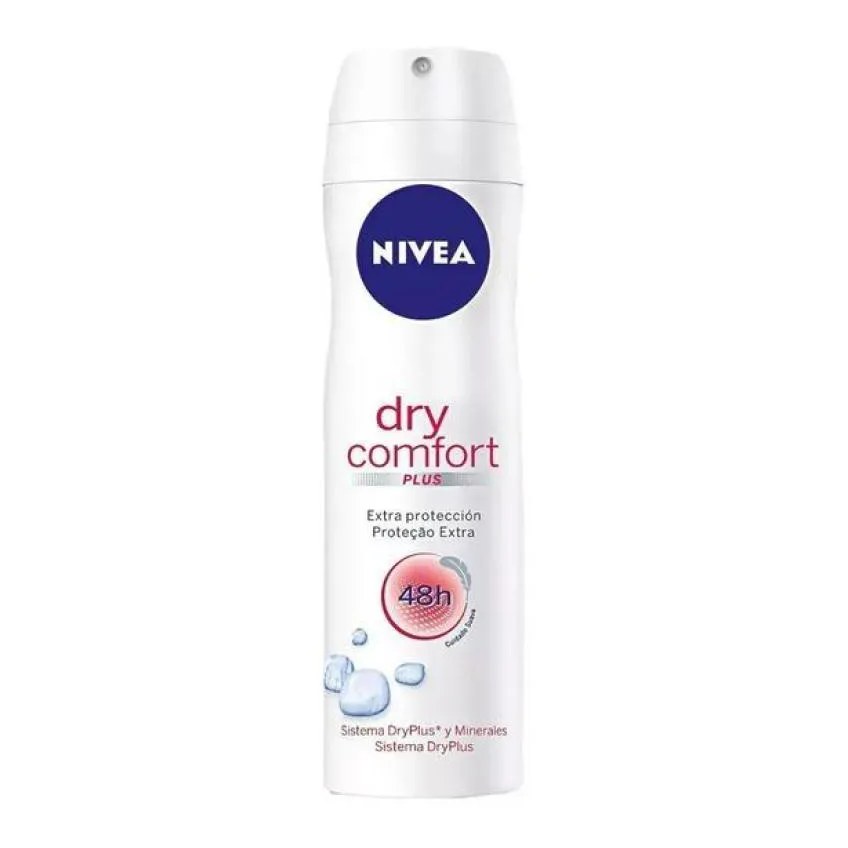 Desodorante Nivea Aerosol 150Ml Dry Comfort Plus