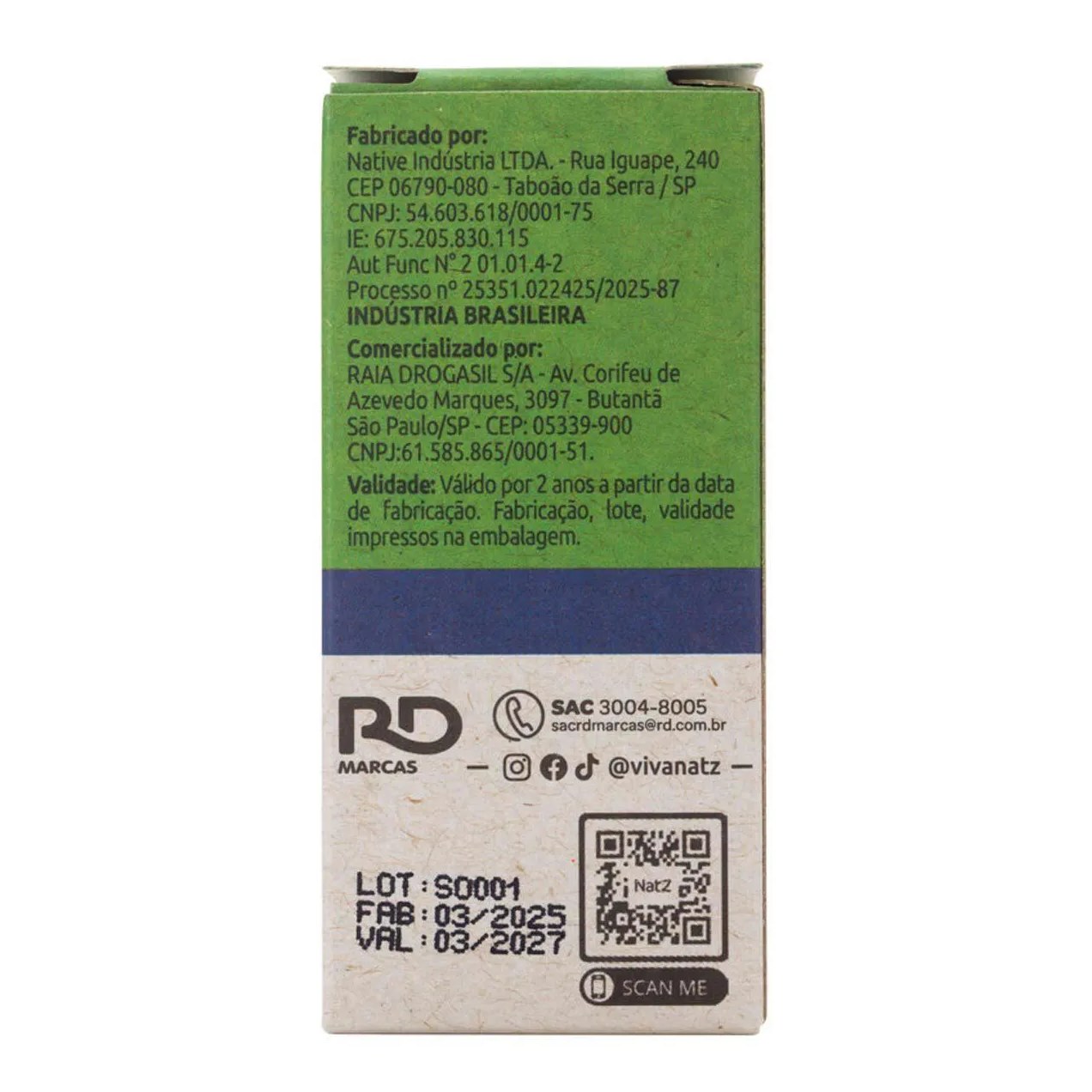 Óleo Essencial Natz Sono Laranja Doce e Lavanda 10ml