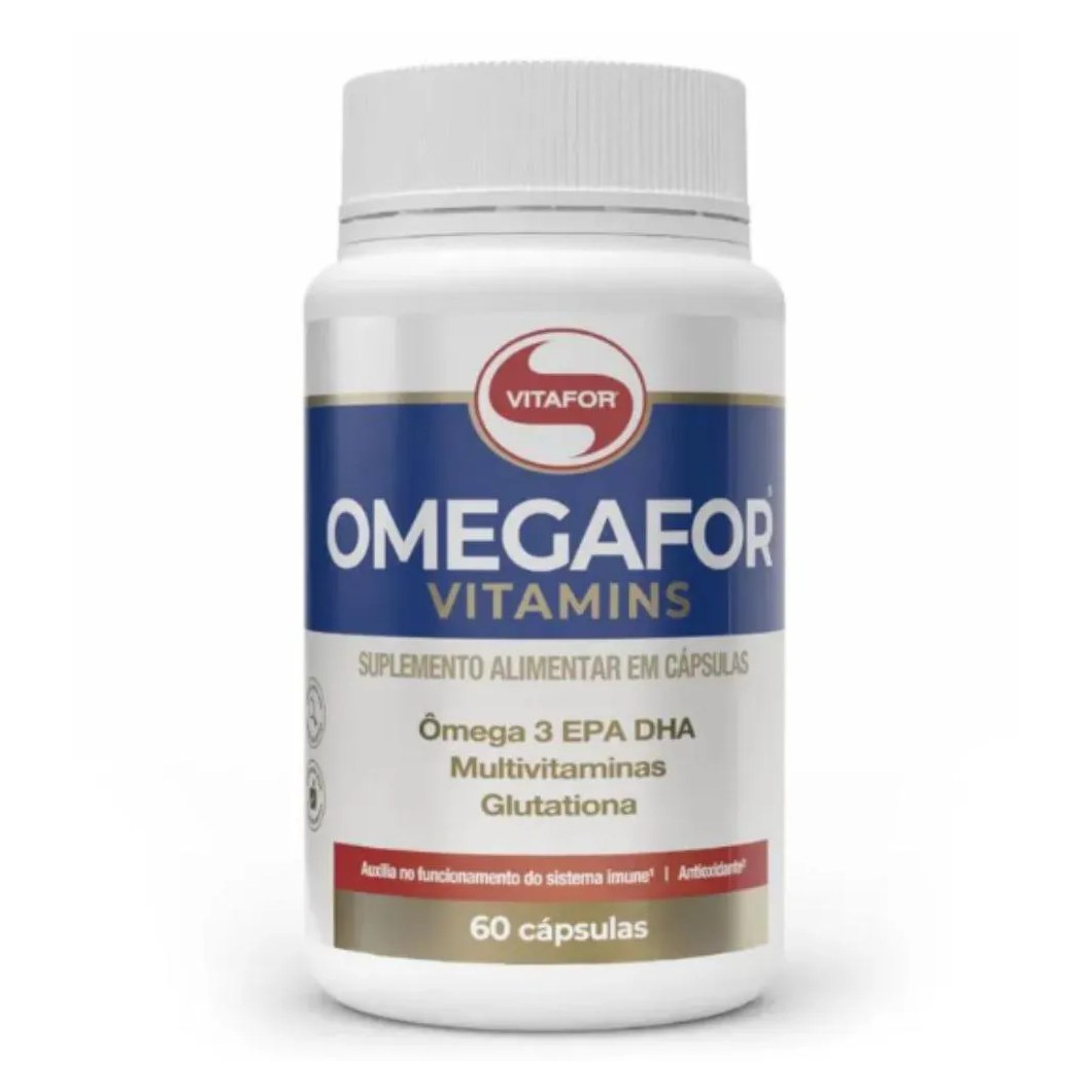 Omegafor Vitamins Vitafor 60 Cápsulas