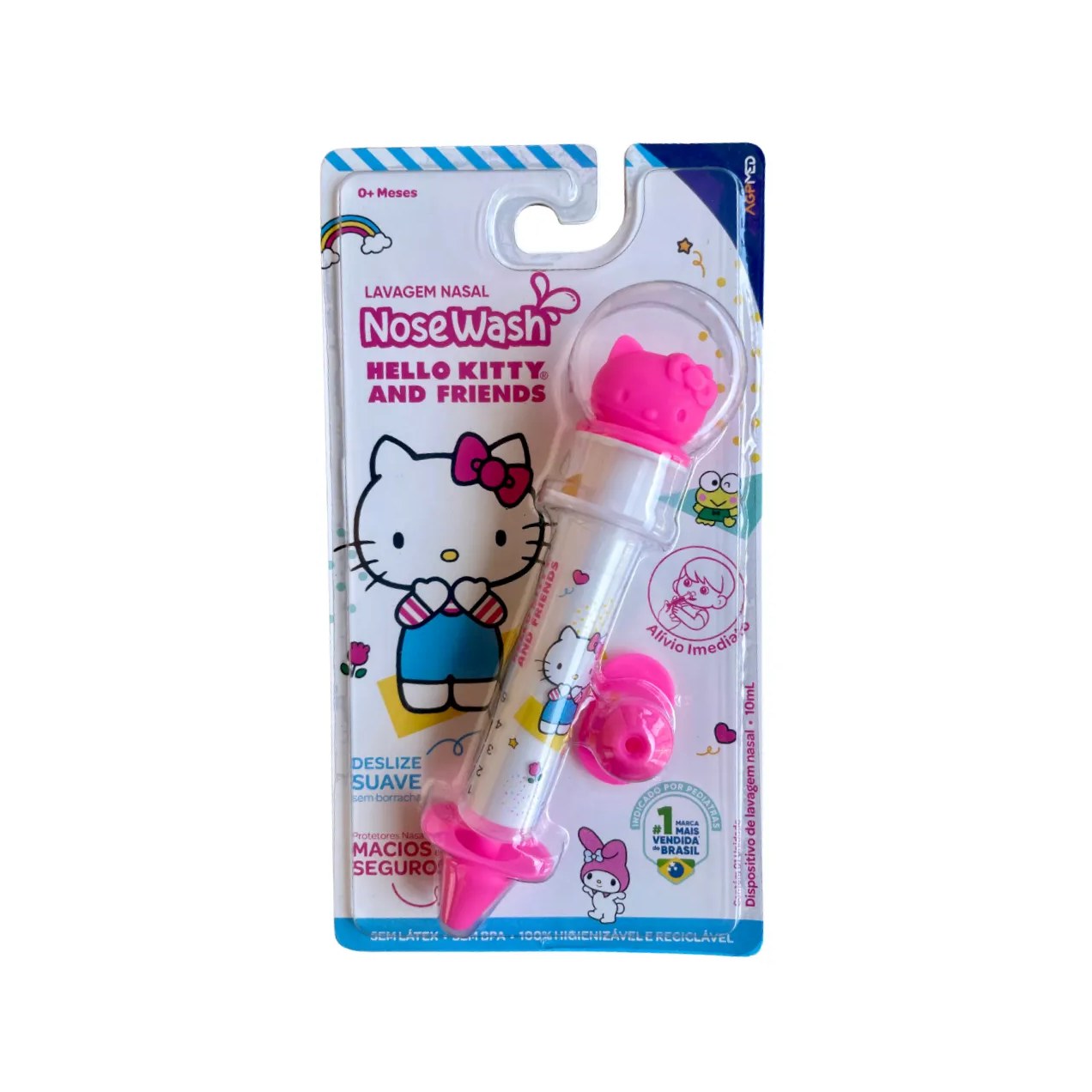 Dispositivo para Lavagem Nasal Nosewash Hello Kitty and Friends 10ml