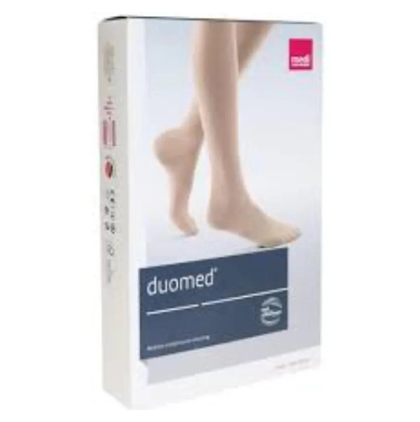 Meia de Compressão 20-30Mmhg 3/4 Panturrilha Duomed Bege - Mediven G