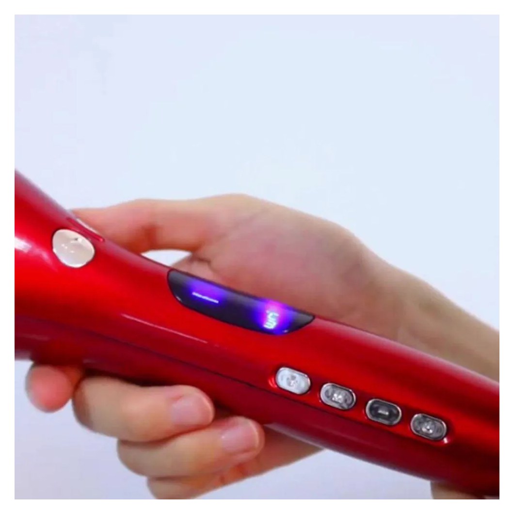 Modelador de Cachos Spin N Curl Ceramic 25W Bivolt Vermelho