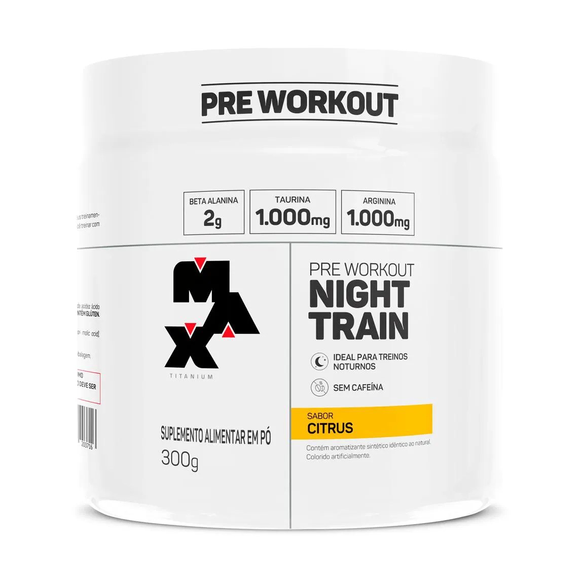 Night Train Citrus Max Titanium 300G
