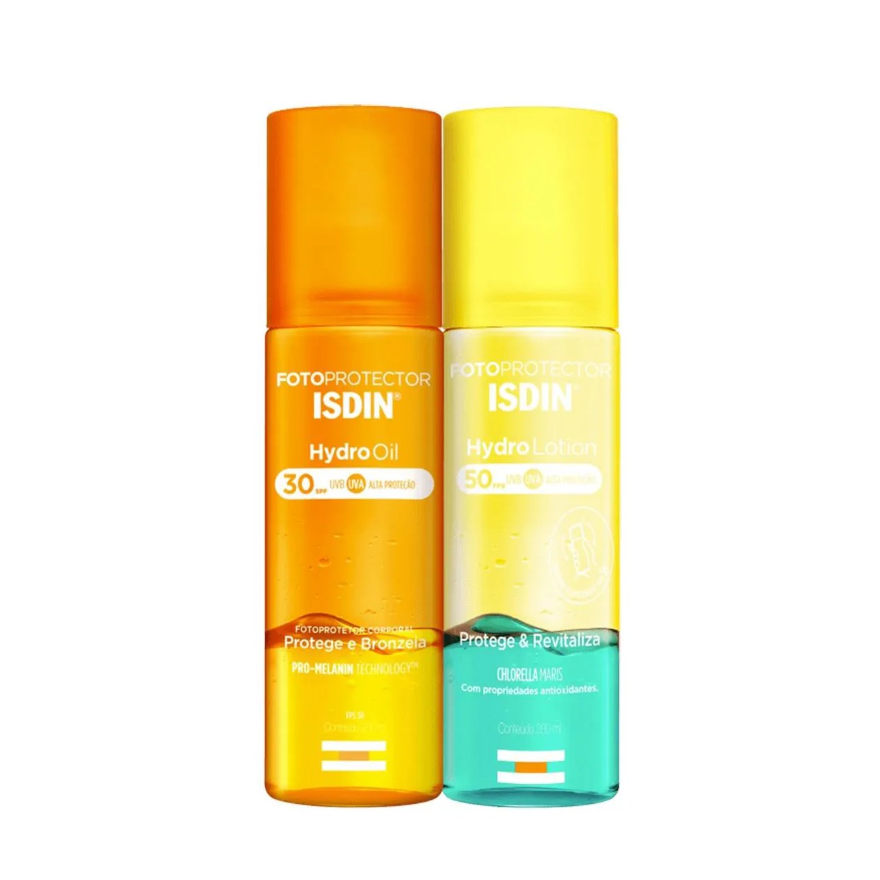 Kit Isdin Hydrooil Hydrolotion Protetor Solar (2 Produtos)