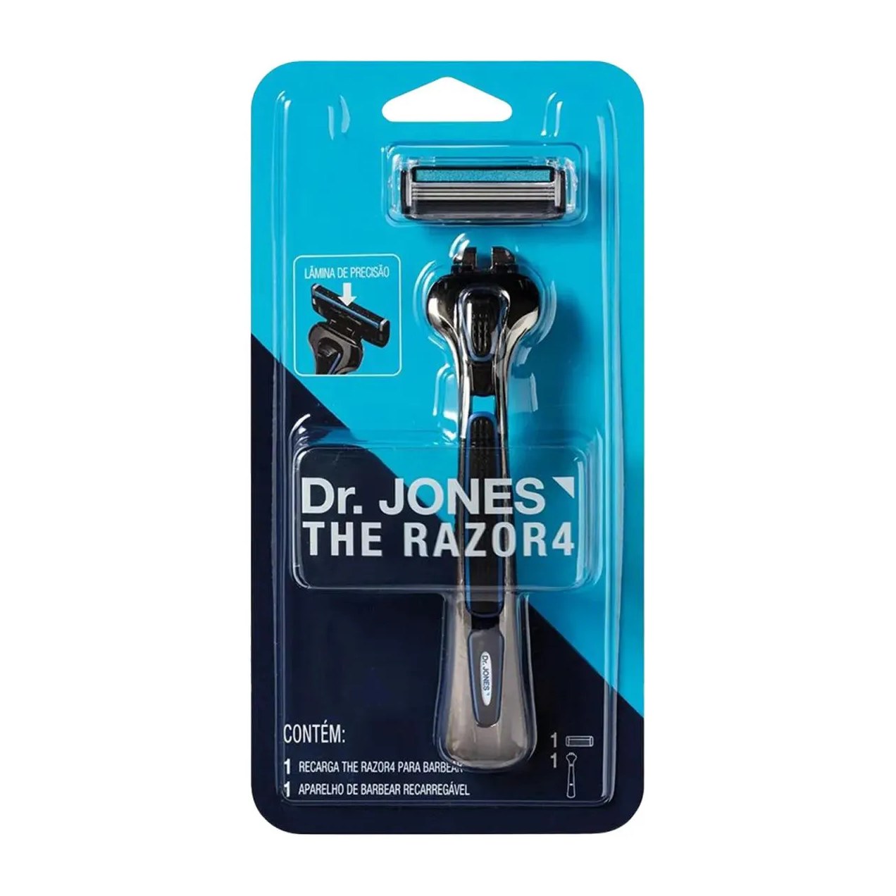 Dr Jones The Razor 4 Aparelho de Barbear Recarregável