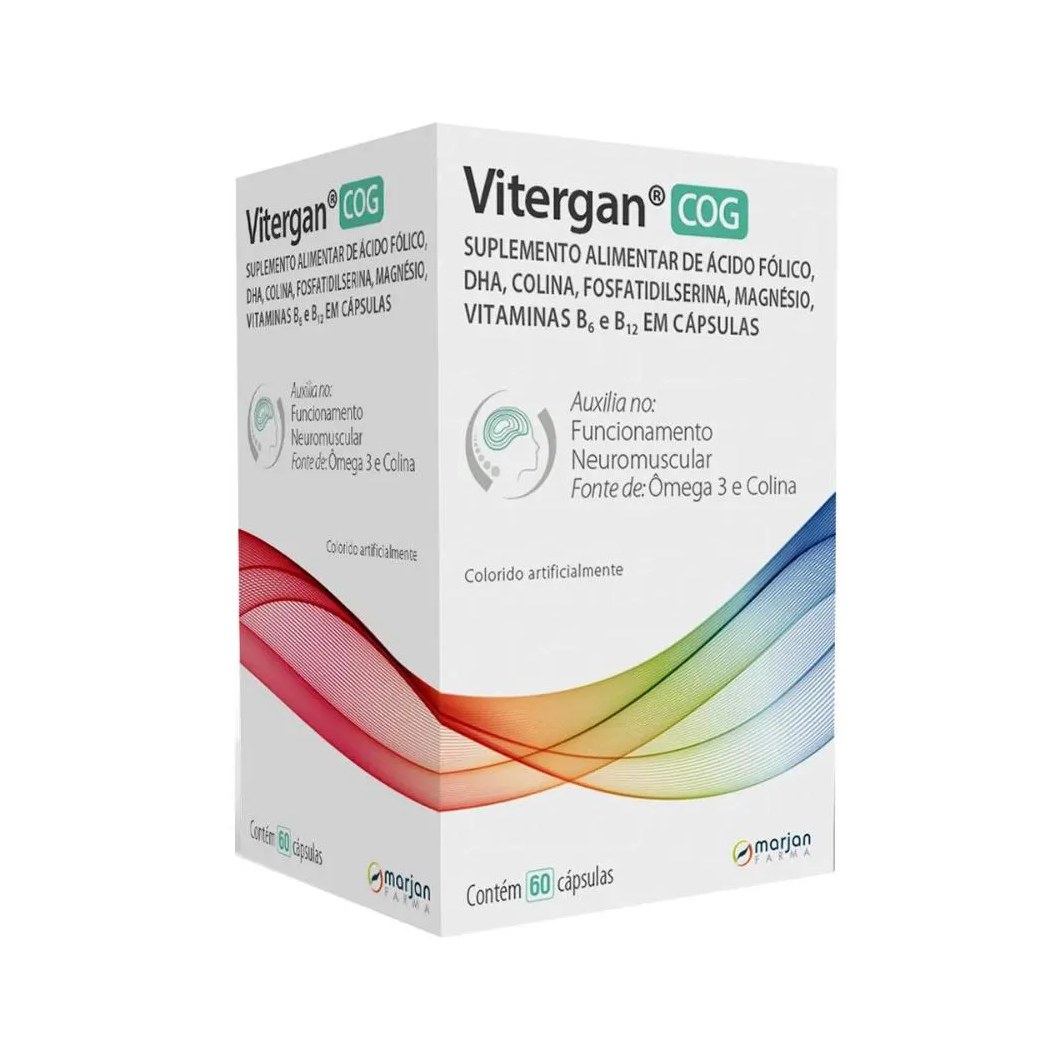 Polivitamínico Vitergan Cog 60 Caps