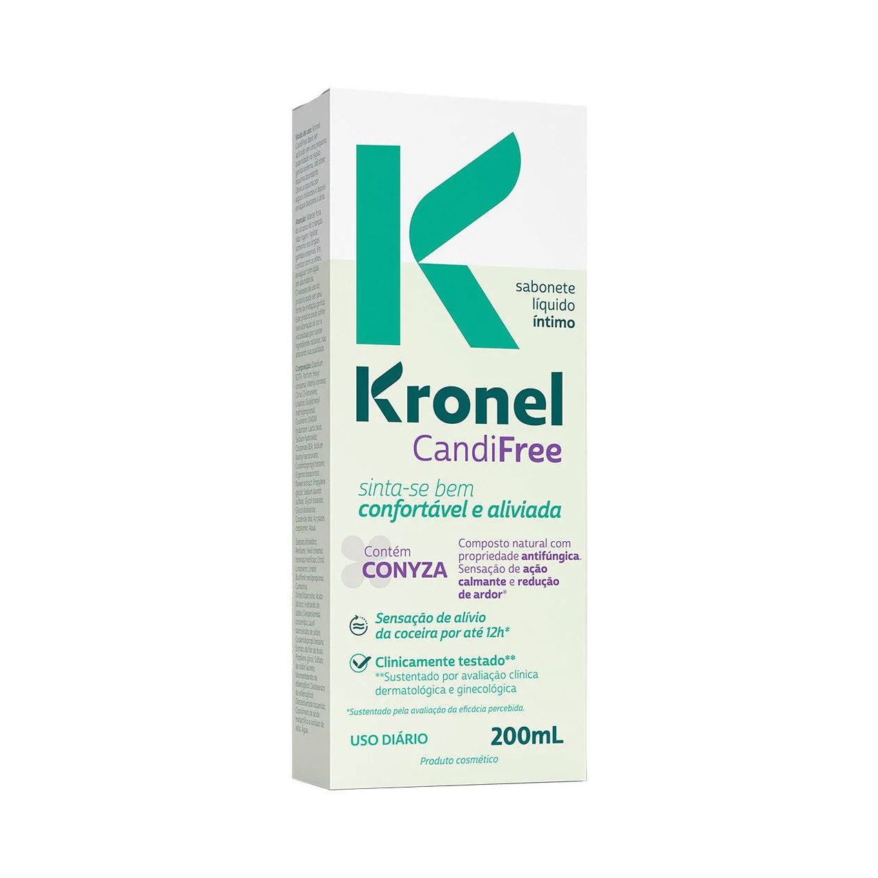 Sabonete Líquido Íntimo Kronel Candifree 200ml