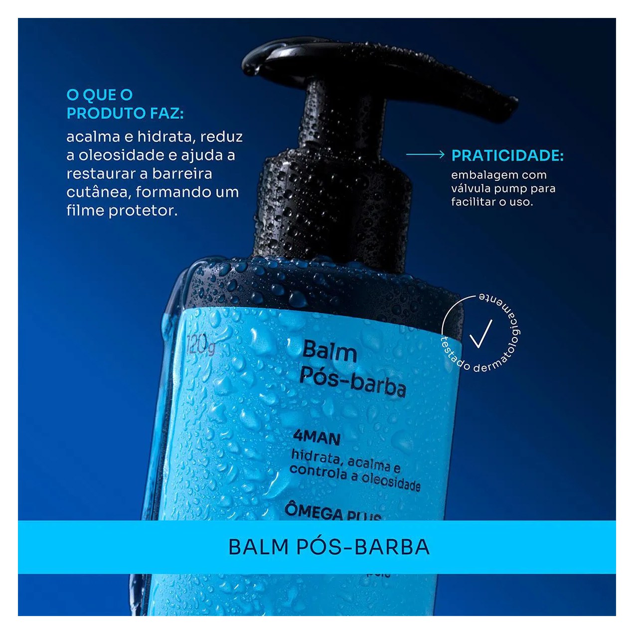 Balm Pós-Barba Reyou 120g