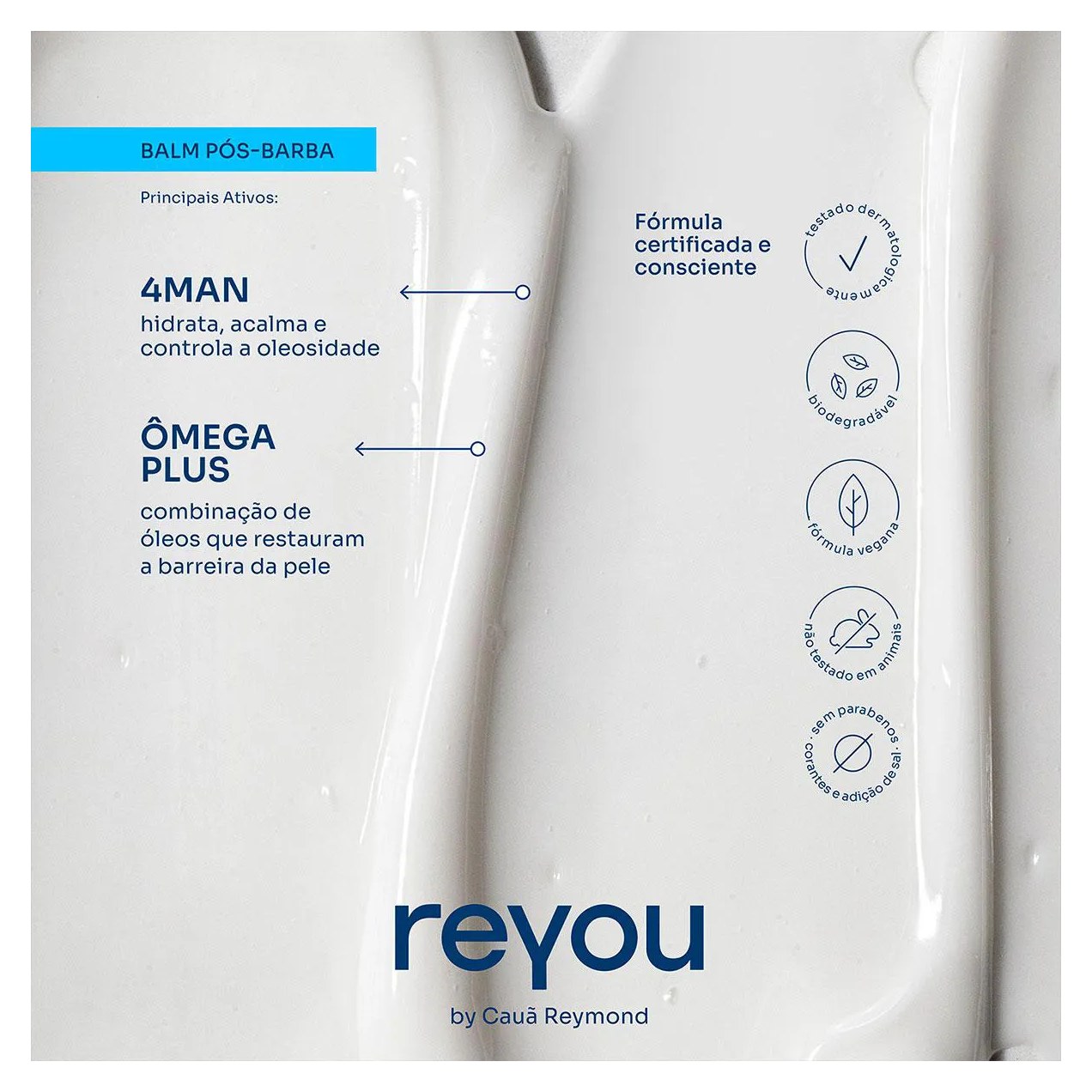 Balm Pós-Barba Reyou 120g