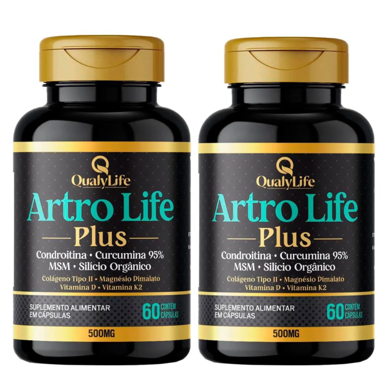 Colágeno Tipo 2 Artro Life Plus 2 X 60 cápsulas Qualylife