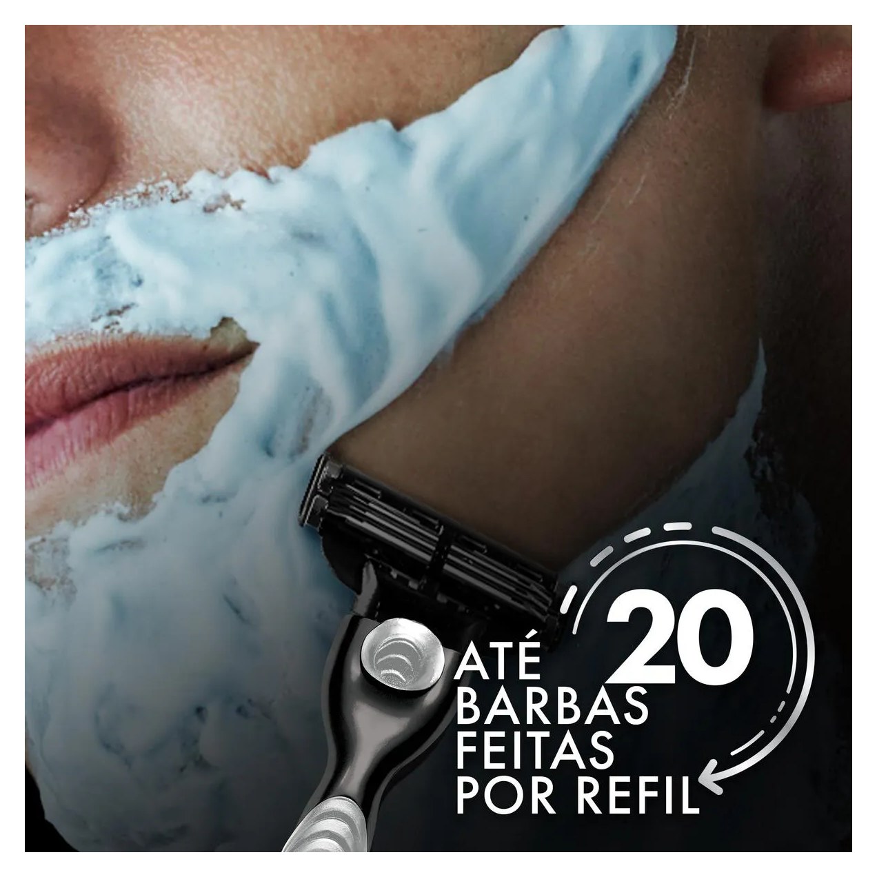 Carga para Aparelho de Barbear Gillette Mach3 com 2 unidades